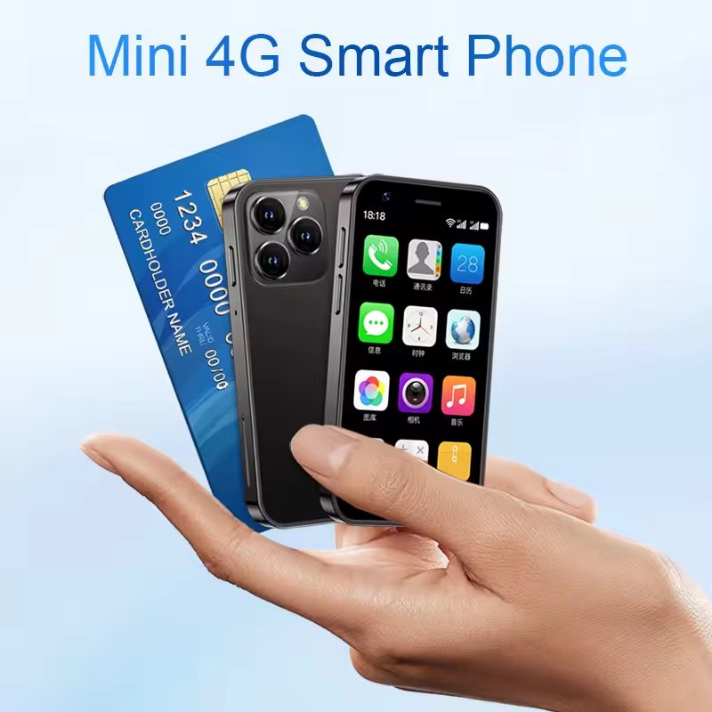 Android 10 Big Battery 2000mah 3g&4g Lte 64gb Mini Smartphone Android Cellphone Smart Phone Soyes Xs16 3 Inch Small Mobile Phone